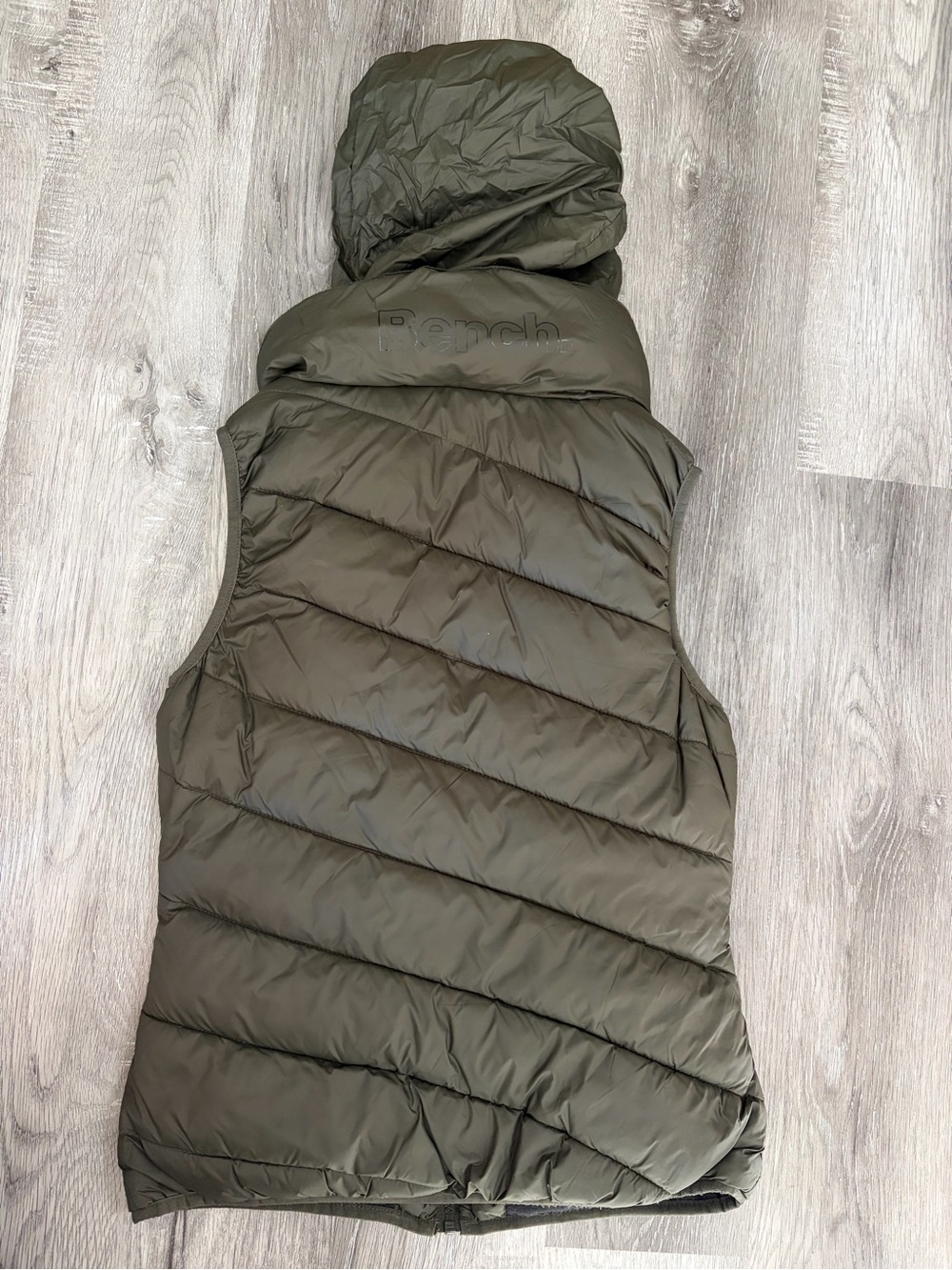 Bench Olive Puffer Vest